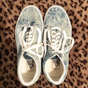 Old Skool Tye Dye Denim Vans